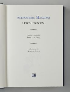 SUGHI ALBERTO (n. 1928) : Promessi sposi.  - Asta Asta 394 | ARTE MODERNA E CONTEMPORANEA Virtuale - Associazione Nazionale - Case d'Asta italiane