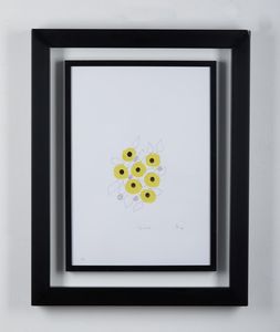 BIGGI GASTONE (1925 - 2014) : Puntocromie. I fiori del sole.  - Asta Asta 394 | ARTE MODERNA E CONTEMPORANEA Virtuale - Associazione Nazionale - Case d'Asta italiane