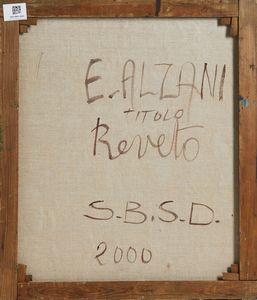 ALZANI EZIO (n. 1941) : Roveto.  - Asta Asta 394 | ARTE MODERNA E CONTEMPORANEA Virtuale - Associazione Nazionale - Case d'Asta italiane