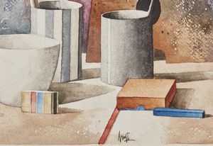 SCUFFI MARCELLO (n. 1948) : Senza titolo.  - Asta Asta 394 | ARTE MODERNA E CONTEMPORANEA Virtuale - Associazione Nazionale - Case d'Asta italiane