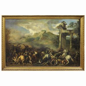 Da Salvator Rosa, sec. XVIII  - Asta ARCADE | DIPINTI DAL SECOLO XVI AL XVIII - Associazione Nazionale - Case d'Asta italiane