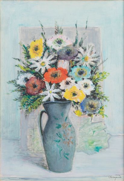 ALDO BERGAMINI : Vaso di fiori  - Asta Asta a tempo di Arte Moderna e Contemporanea - Associazione Nazionale - Case d'Asta italiane