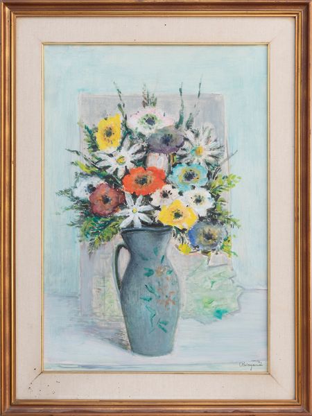 ALDO BERGAMINI : Vaso di fiori  - Asta Asta a tempo di Arte Moderna e Contemporanea - Associazione Nazionale - Case d'Asta italiane