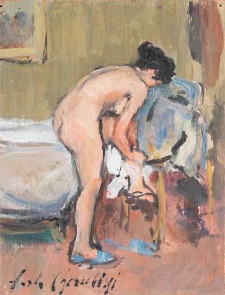 CARLO CHERUBINI : Nudo  - Asta Asta a tempo di Arte Moderna e Contemporanea - Associazione Nazionale - Case d'Asta italiane