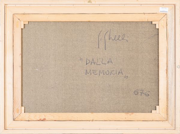 Giuliano Ghelli : Dalla memoria  - Asta Asta a tempo di Arte Moderna e Contemporanea - Associazione Nazionale - Case d'Asta italiane