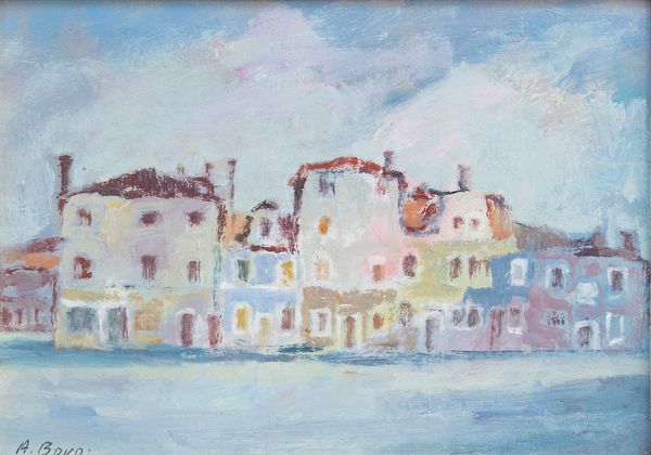 ALDO BOVO : Burano  - Asta Asta a tempo di Arte Moderna e Contemporanea - Associazione Nazionale - Case d'Asta italiane