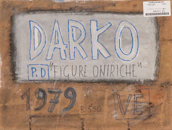 DARKO : Soggetti vari  - Asta Asta a tempo di Arte Moderna e Contemporanea - Associazione Nazionale - Case d'Asta italiane