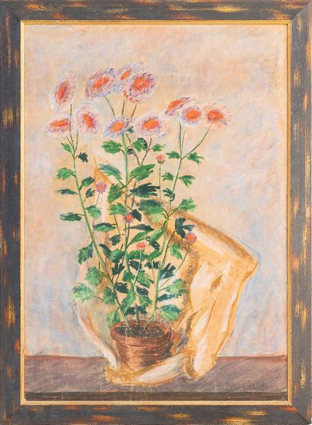 BRUNO DARZINO : Vaso di fiori  - Asta Asta a tempo di Arte Moderna e Contemporanea - Associazione Nazionale - Case d'Asta italiane