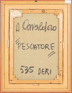 ALFREDO CAVALDORO : Semina in Messico - Pescatore  - Asta Asta a tempo di Arte Moderna e Contemporanea - Associazione Nazionale - Case d'Asta italiane