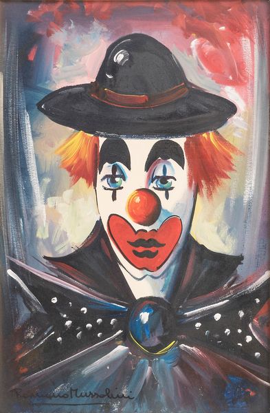 Romano Mussolini : Clown  - Asta Asta a tempo di Arte Moderna e Contemporanea - Associazione Nazionale - Case d'Asta italiane