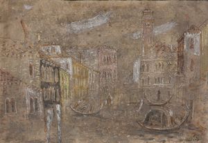 GIORGIO VALENZIN : Venezia  - Asta Asta a tempo di Arte Moderna e Contemporanea - Associazione Nazionale - Case d'Asta italiane