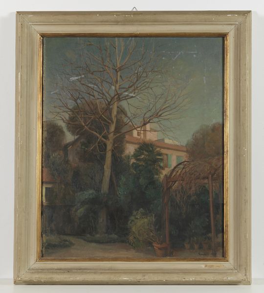 GARDELLI AUGUSTO (1886 - 1968) : Paesaggio con casa  - Asta Asta 395 | ARTE ANTICA E DEL XIX SECOLO Online - Associazione Nazionale - Case d'Asta italiane