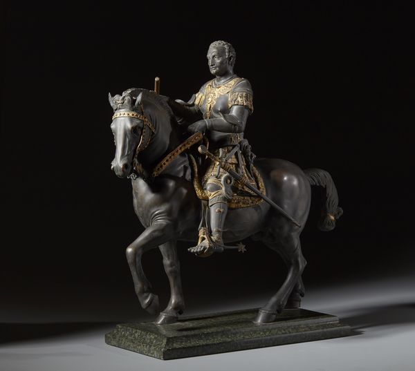 BRONZISTA ITALIANO DEL XIX SECOLO : Monumento equestre al Gattamelata (dal modello di Donatello)  - Asta Asta 395 | ARTE ANTICA E DEL XIX SECOLO Online - Associazione Nazionale - Case d'Asta italiane