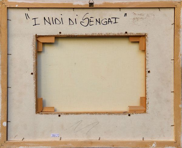 SERGIO DANGELO : I nidi di Sengai  - Asta Arte moderna e contemporanea  - Associazione Nazionale - Case d'Asta italiane