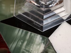 Portacandela Orsay da giardino in cristallo Baccarat  - Asta L'Arte di Arredare - Associazione Nazionale - Case d'Asta italiane