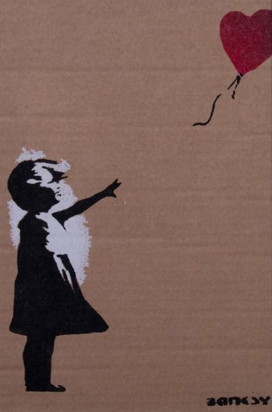 Girl with balloon  - Asta Arte moderna, contemporanea e grafica  - Associazione Nazionale - Case d'Asta italiane