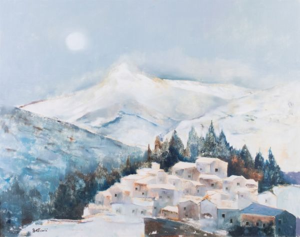 Nevicata  - Asta Arte moderna, contemporanea e grafica  - Associazione Nazionale - Case d'Asta italiane