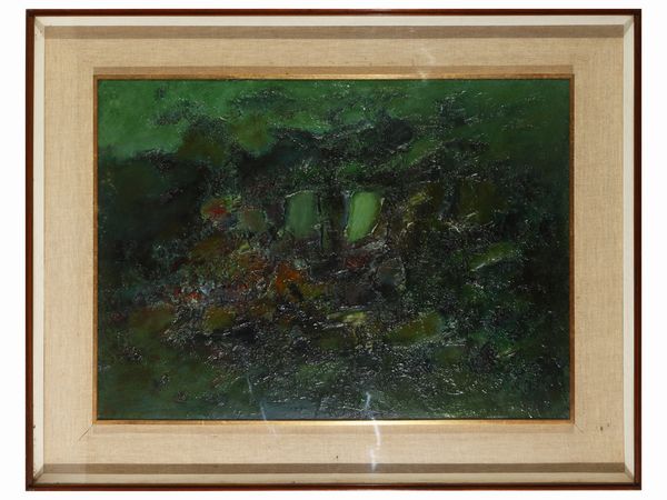 Vincenzo Frunzo : Paesaggio autunnale 1963  - Asta Arte Moderna e Contemporanea - Associazione Nazionale - Case d'Asta italiane