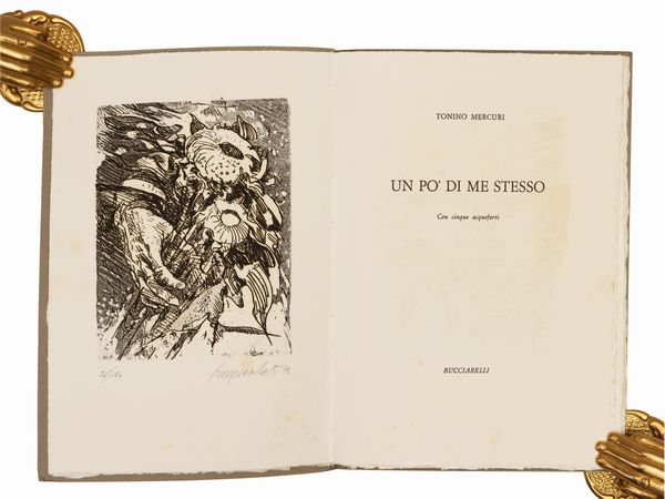 WALTER PIACESI : Quattro libri d'artista  - Asta Arte Moderna e Contemporanea - Associazione Nazionale - Case d'Asta italiane