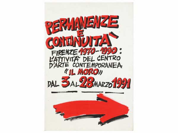 Vinicio Berti : Permanenze e Continuit Firenze 1970-1990  - Asta Arte Moderna e Contemporanea - Associazione Nazionale - Case d'Asta italiane