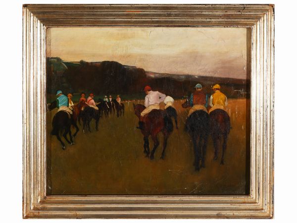 Scuola inglese : Polo Match  - Asta Arte Moderna e Contemporanea - Associazione Nazionale - Case d'Asta italiane