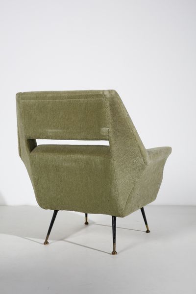 RADICE GIGI (1954 - 2002) : Coppia di poltrone per Minotti  - Asta Asta 397 | DESIGN E ARTI DECORATIVE DEL NOVECENTO Online - Associazione Nazionale - Case d'Asta italiane