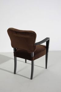 MONT JAMES (1904 - 1978) : Coppia di sedie  - Asta Asta 397 | DESIGN E ARTI DECORATIVE DEL NOVECENTO Online - Associazione Nazionale - Case d'Asta italiane