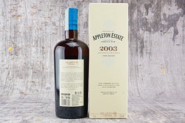 Appleton Estate 2003  - Asta Rum, whisky e distillati da collezione - Associazione Nazionale - Case d'Asta italiane