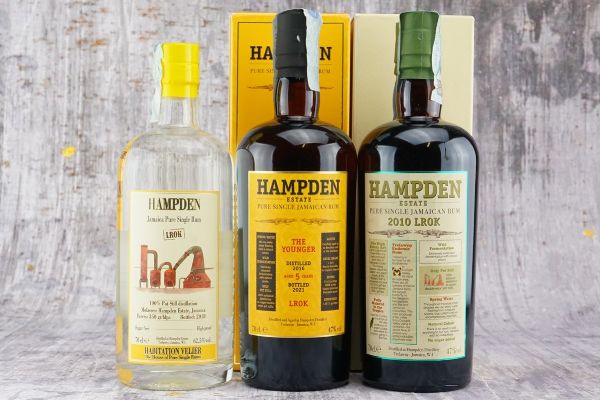 Selezione Hampden LROK  - Asta Rum, whisky e distillati da collezione - Associazione Nazionale - Case d'Asta italiane