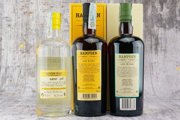 Selezione Hampden LROK  - Asta Rum, whisky e distillati da collezione - Associazione Nazionale - Case d'Asta italiane