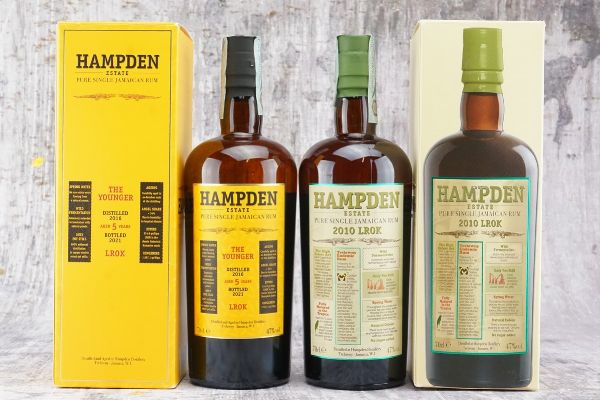 Selezione Hampden LROK  - Asta Rum, whisky e distillati da collezione - Associazione Nazionale - Case d'Asta italiane