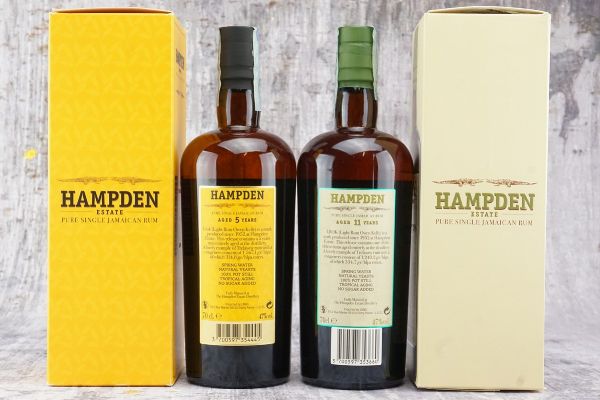 Selezione Hampden LROK  - Asta Rum, whisky e distillati da collezione - Associazione Nazionale - Case d'Asta italiane