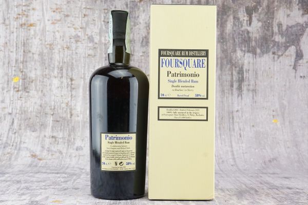 Foursquare Patrimonio 2004  - Asta Rum, whisky e distillati da collezione - Associazione Nazionale - Case d'Asta italiane