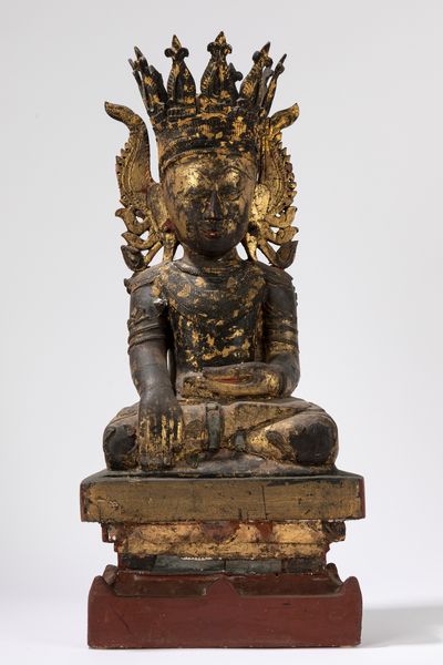 Buddha Jambupati. Burma, secolo XIX/XX  - Asta Incanti d'Asia / Arte del sud-est asiatico e Cina - Associazione Nazionale - Case d'Asta italiane