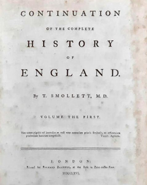 Hume, David : The history of England from the invasion of Julius Caesar to the revolution in 1688  - Asta Libri, Autografi e Stampe - Associazione Nazionale - Case d'Asta italiane