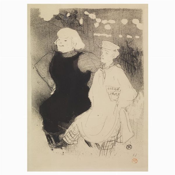 TOULOUSE-LAUTREC HENRI DE : Henri de Toulouse-Lautrec  - Asta ARCADE | DIPINTI DEL XIX E XX SECOLO - Associazione Nazionale - Case d'Asta italiane