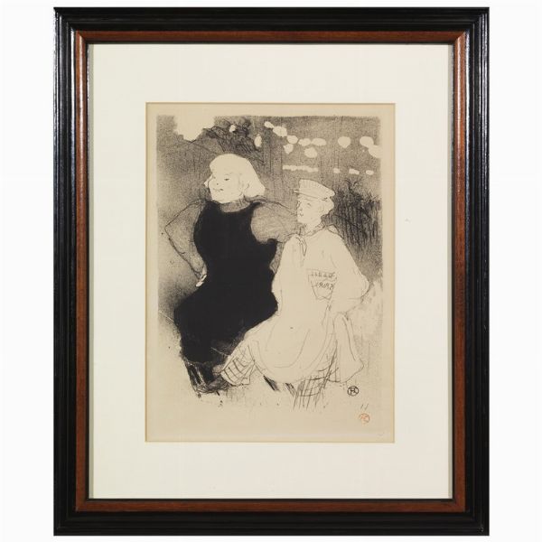 TOULOUSE-LAUTREC HENRI DE : Henri de Toulouse-Lautrec  - Asta ARCADE | DIPINTI DEL XIX E XX SECOLO - Associazione Nazionale - Case d'Asta italiane