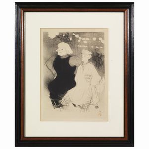 TOULOUSE-LAUTREC HENRI DE : Henri de Toulouse-Lautrec  - Asta ARCADE | DIPINTI DEL XIX E XX SECOLO - Associazione Nazionale - Case d'Asta italiane