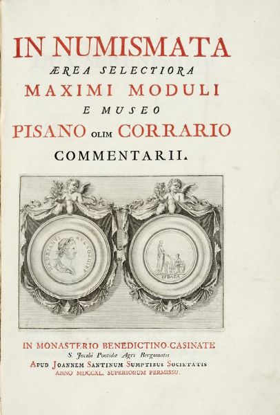 ALBERTO MAZZOLENI : Numismata aerea selectiora maximi moduli e Museo Pisano olim Corrario.  - Asta Libri, autografi e manoscritti - Associazione Nazionale - Case d'Asta italiane