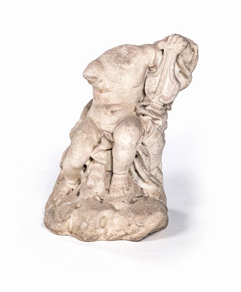 Scultura acefala in pietra, XVII secolo  - Asta Antiquariato - Mobili, Tappeti, Sculture e Oggetti d'Arte - Associazione Nazionale - Case d'Asta italiane