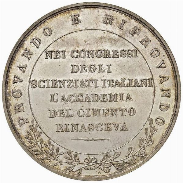 LEOPOLDO II DI LORENA (1824-1859), MEDAGLIA COMMEMORATIVA  - Asta MONETE E MEDAGLIE DA COLLEZIONE. DAL MEDIOEVO AL XX SECOLO - Associazione Nazionale - Case d'Asta italiane