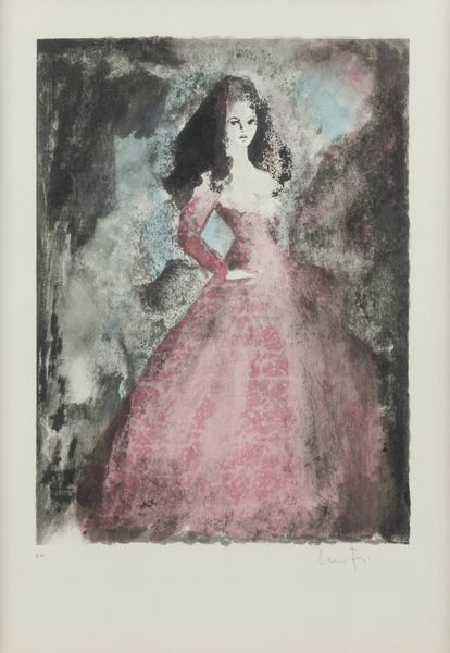 LEONOR FINI Buenos Aires (Argentina) 1908 - 1996 Parigi (Francia) : Femme  la mantille  - Asta Grafica - Associazione Nazionale - Case d'Asta italiane