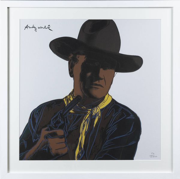 ANDY WARHOL Pittsburgh (USA) 1927 - 1987 New York (USA) : John Wayne  - Asta Grafica - Associazione Nazionale - Case d'Asta italiane