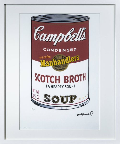 ANDY WARHOL Pittsburgh (USA) 1927 - 1987 New York (USA) : Campbell's condensed - One of Manhandlers - Scotch Broth Soup  - Asta Grafica - Associazione Nazionale - Case d'Asta italiane