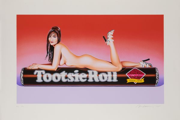 MEL RAMOS : Tootsie Roll  - Asta Prints and Multiples - Associazione Nazionale - Case d'Asta italiane