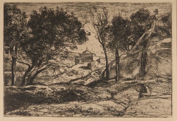 COROT CAMILLE JEAN BAPTISTE (1796 - 1875) : Souvenir de Toscane  - Asta Asta 401 | ARTE ANTICA E DEL XIX SECOLO Online - Associazione Nazionale - Case d'Asta italiane