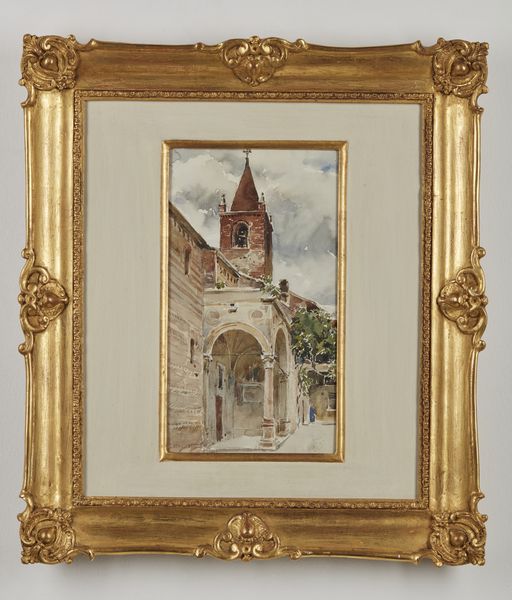 BELTRAME ACHILLE (1871 - 1945) : Chiesa di San Lorenzo a Verona  - Asta Asta 401 | ARTE ANTICA E DEL XIX SECOLO Online - Associazione Nazionale - Case d'Asta italiane