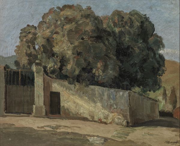 GARDELLI AUGUSTO (1886 - 1968) : Paesaggio cittadino  - Asta Asta 401 | ARTE ANTICA E DEL XIX SECOLO Online - Associazione Nazionale - Case d'Asta italiane