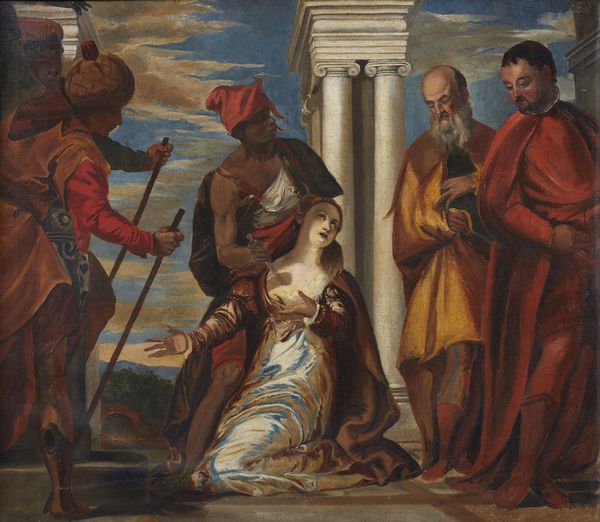 CALIARI, DETTO IL VERONESE PAOLO (1528 - 1588) : Copia da. Il martirio di Santa Giustina  - Asta Asta 401 | ARTE ANTICA E DEL XIX SECOLO Online - Associazione Nazionale - Case d'Asta italiane