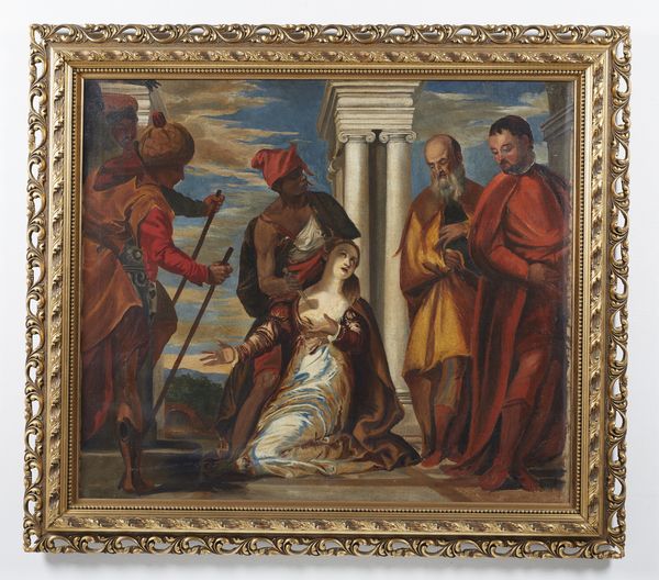 CALIARI, DETTO IL VERONESE PAOLO (1528 - 1588) : Copia da. Il martirio di Santa Giustina  - Asta Asta 401 | ARTE ANTICA E DEL XIX SECOLO Online - Associazione Nazionale - Case d'Asta italiane